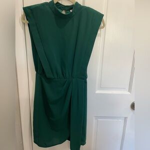 Kelly green mini dress